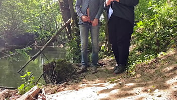 Amazing handjob from mature mother in law