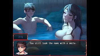Harem in another world hentai game ep 27 best friend love confession in the hot spring