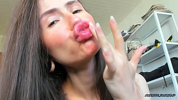 Bratty girl lip smelling joi custom