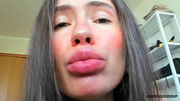 Bratty girl lip smelling joi custom