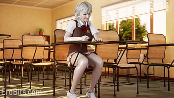 Milf Teacher Fucked By College Slut Futanari thumbnail