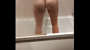 Sizzling wife’s wet shower seduction & glass explosion