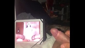 Stroking my smooth cock