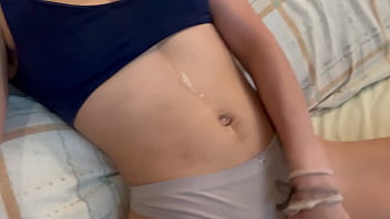 Cute College Girl With A Very Beautiful Pussy Gets Very Horny In Her Stepfather's Room thumbnail