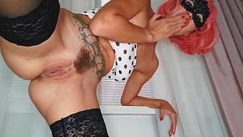 Crazy stretch and fisting over your face