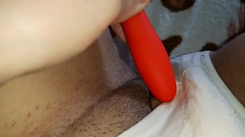 My swollen clit trembles from a powerful orgasm