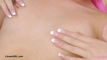 Stunning Blonde Model Naked Close Up thumbnail