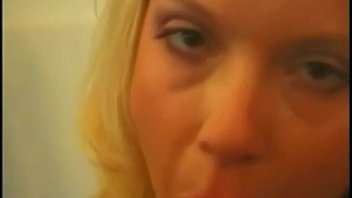 Beautiful blonde with big juicy tits gets fucked