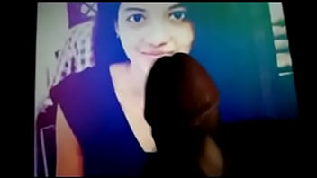 Cumshot on my friend