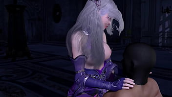 3d cute asian cosplay model cheating with big dick and got orgasm