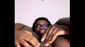 I can’t stop touching my 20 year old creamy pussy