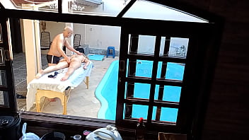 She Went To Get A Massage By The Pool And Ended Up Getting A Handjob And Blowjob thumbnail
