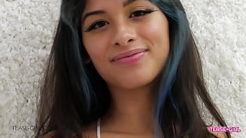 Beautiful sexy teen student is horny af