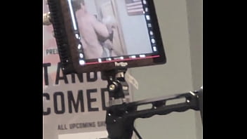 On set for money small clip of a fight scene