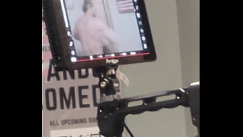 On set for money small clip of a fight scene