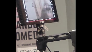 On set for money small clip of a fight scene