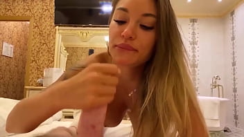 Monika fox pov masturbation blowjob and cum in mouth