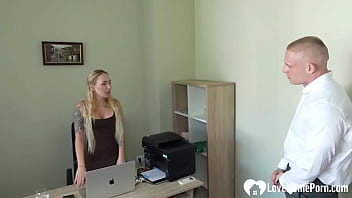 Blonde hottie watched me fuck brunette cuttie