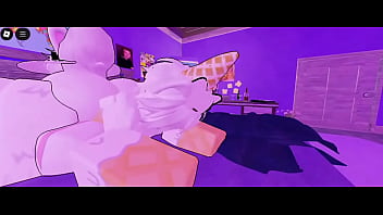 Furry gets clapped by a rude bunny