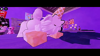 Furry gets clapped by a rude bunny