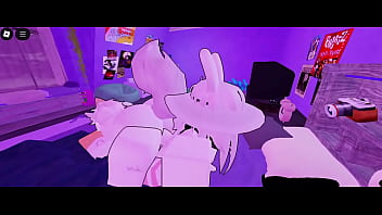 Furry gets clapped by a rude bunny