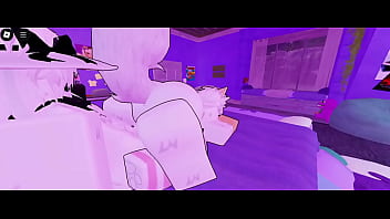 Furry gets clapped by a rude bunny