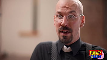 Funsize teens a petite babe is nailed hard by big cock