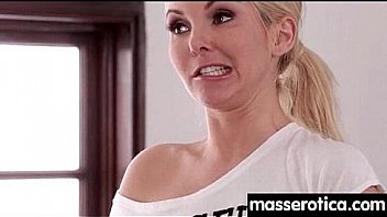 Sensual lesbian massage leads to orgasm 13