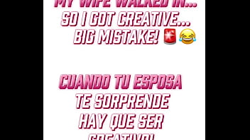 We were naked moaning in my i heard the door — my wife “act like a sex doll ” i did i