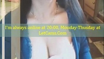 Big breast girl teasing and masturbates herself webcam chat