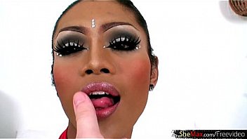 Beautiful Ladyboy Shows Off Nice Round Boobs And Giant Cock thumbnail