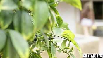 Petite babe swallowed big dick and enjoyed hot pussy fucking one last time