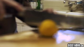 Petite babe swallowed big dick and enjoyed hot pussy fucking one last time