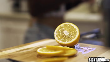 Petite babe swallowed big dick and enjoyed hot pussy fucking one last time