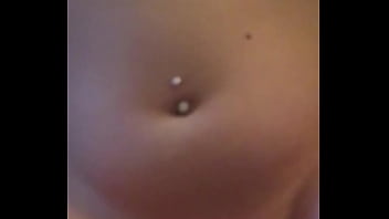 Pearl wearing blonde girl gets cum shot