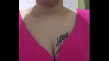 Chinese girl with big tits fingers herself