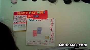 Classy brunette chatin naked flashin tits