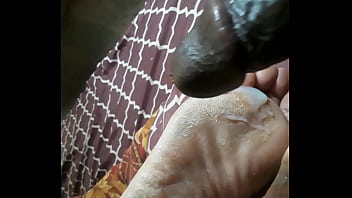 Cum soaked toes