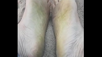 Feet in the sand #sensory #barefeet #footfetish #modeling #nature