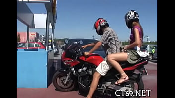 Cock riding on the soft bed