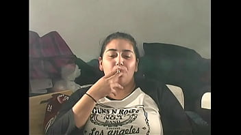 Samantha chubby latina non nude sfw smoking clips pt 1