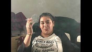 Samantha chubby latina non nude sfw smoking clips pt 1