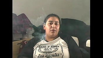 Samantha chubby latina non nude sfw smoking clips pt 1