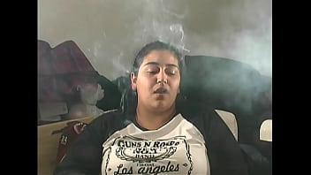 Samantha chubby latina non nude sfw smoking clips pt 1