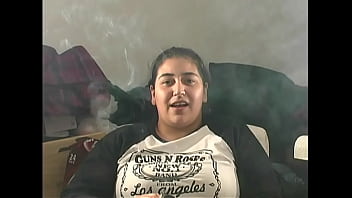 Samantha chubby latina non nude sfw smoking clips pt 1