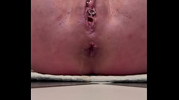 Anal masturbate and anal grape moving