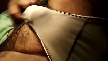 Little dick ín lingerie