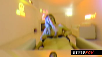 Busty blonde milf with big tits and big ass will make you explode