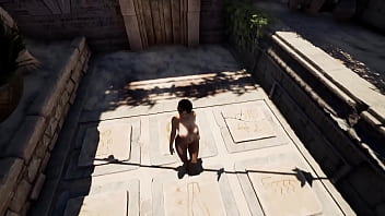 Lara decides which hole of hers the new guests will have fun with hentai game
