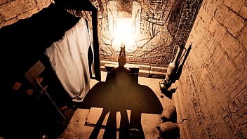 Lara decides which hole of hers the new guests will have fun with hentai game